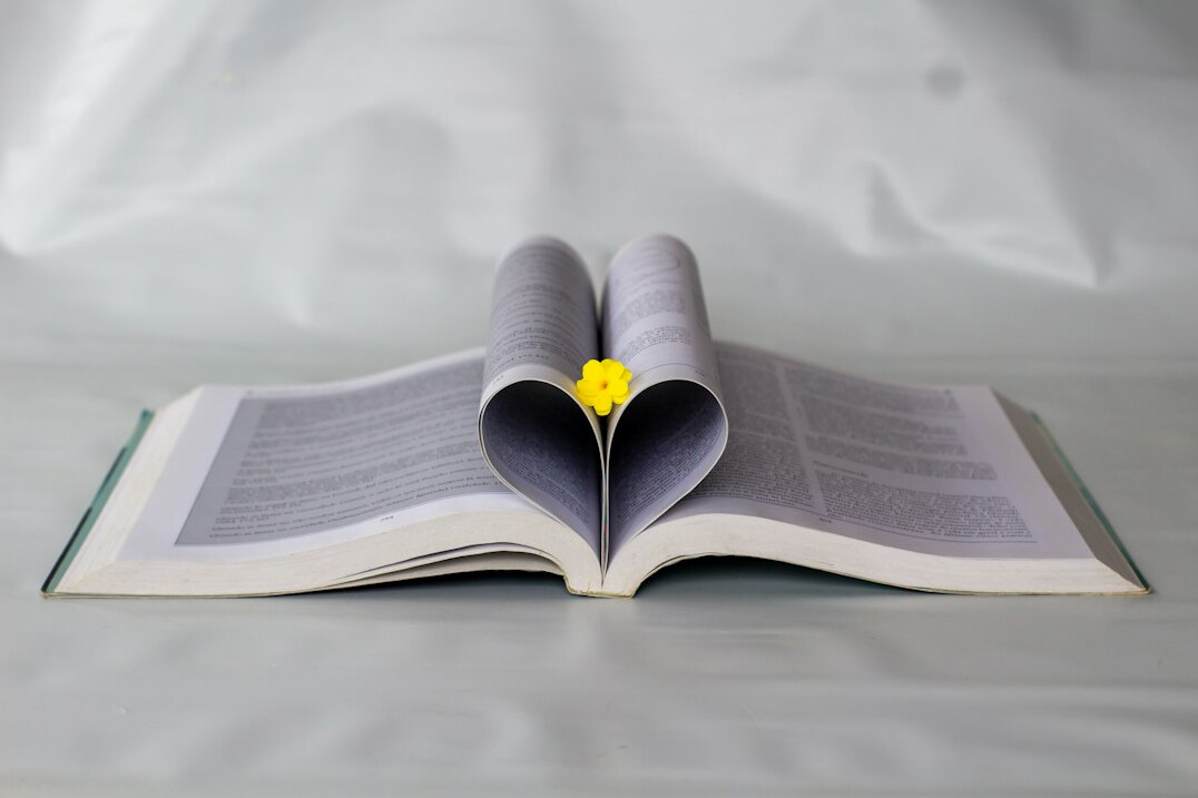 open book with question mark