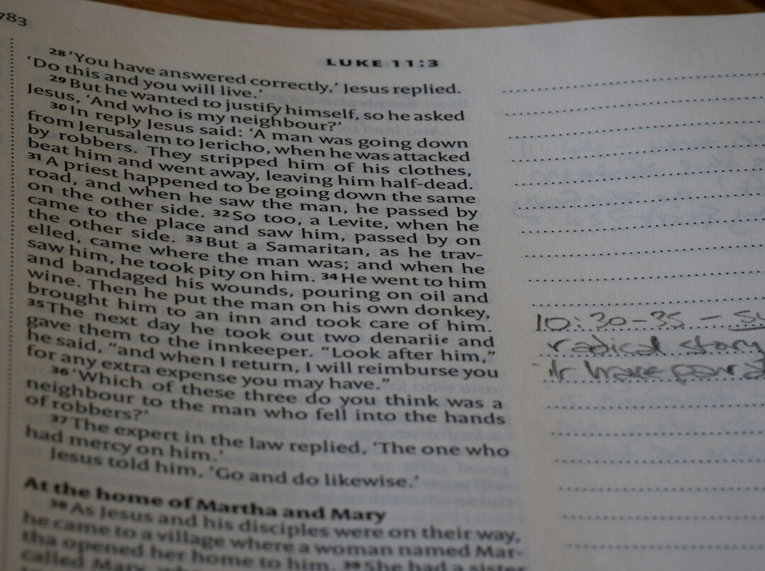 book pages with clues